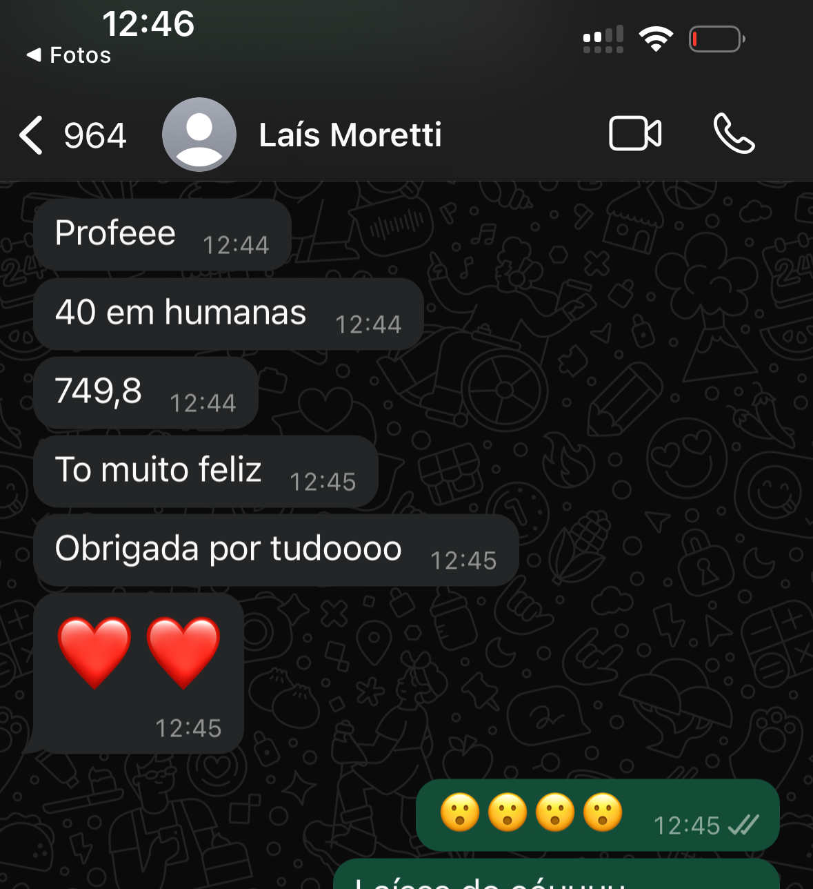 Depoimento de aluno sobre o Método DSR